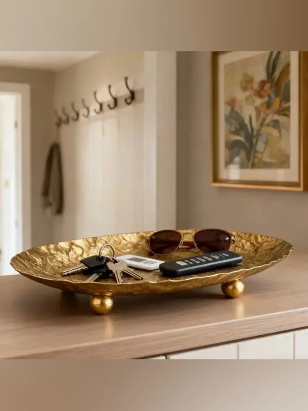Target Gold Catch all tray dish jewelry makeup organizer